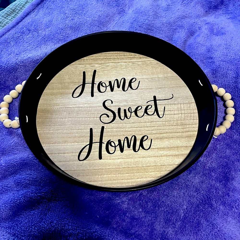 Home Sweet Home Tray